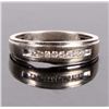 Image 1 : 10K WHITE GOLD DIAMOND LADIES RING