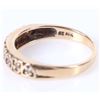 Image 2 : 10K YELLOW GOLD DIAMOND HEART LADIES RING