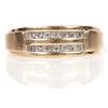 Image 1 : 10K YELLOW GOLD DIAMOND UNISEX RING