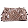 Image 2 : GUCCI CRYSTAL MONOGRAM COATED STRIPE TOTE BAG
