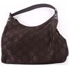 GUCCI GG NYLON BROWN SHOULDER HOBO BAG W/ COA