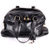 YVES SAINT LAURENT MEDIUM MUSE DOME LEATHER PURSE