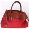 Image 2 : DOONEY & BOURKE RED LEATHER HANDBAG