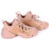 DIOR D-CONNECT NUDE WOMENS SNEAKERS SIZE 38