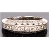 Image 1 : 14K WHITE GOLD ~.30CTW LADIES DIAMOND RING