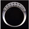 Image 2 : 14K WHITE GOLD ~.30CTW LADIES DIAMOND RING