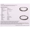 Image 7 : 14K WHITE GOLD DIAMOND NEIL LANE BAND SET W/ APR