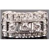 Image 1 : 14K WHITE GOLD DIAMOND LADIES RING