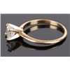 Image 3 : 1.0CT PRINCESS-CUT 14K YELLOW GOLD LADIES RING