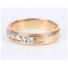 Image 2 : 14K YELLOW GOLD DIAMOND LADIES RING