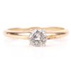 Image 1 : 14K YELLOW GOLD DIAMOND LADIES RING