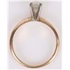 Image 2 : 14K YELLOW GOLD DIAMOND LADIES RING