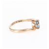 Image 3 : ~0.40CT BLUE TOPAZ 14K YELLOW GOLD LADIES RING