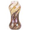 Image 1 : STEVEN LUNDBERG STUDIOS SWIRL ART GLASS MINI VASE