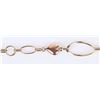 Image 2 : 14K TRI-GOLD HEART LADIES BRACELET