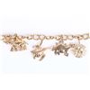 Image 4 : 14K YELLOW GOLD LADIES CHARM BRACELET