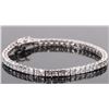 Image 2 : STERLING SILVER CUBIC ZIRCONIUM TENNIS BRACELET