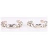 Image 2 : ASSORTED STERLING SILVER CUFF BRACELETS - (5)