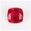 Image 1 : 14.0CT LARGE CHUSHION-CUT RED RUBY W/ EGL CERT