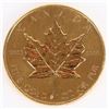 Image 1 : .9999 FINE GOLD 1OZ 1984 CANADIAN MAPLE LEAF COIN