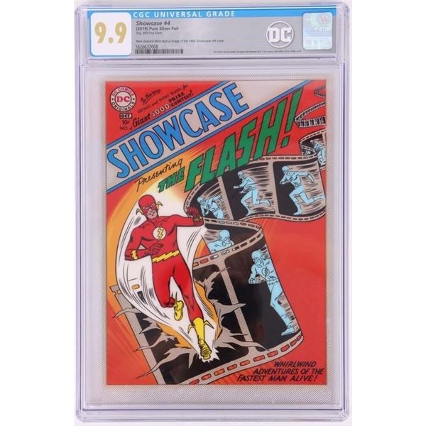 DC SHOWCASE #4 CGC GRADE 9.9 2019 PURE SILVER FOIL