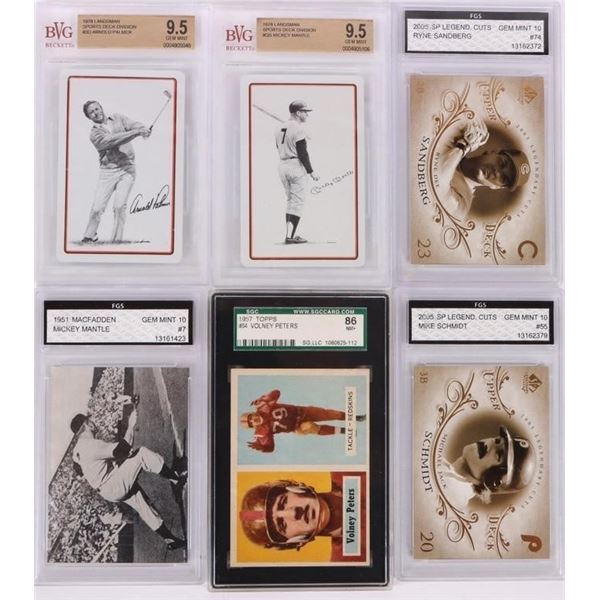 ASSORTED GRADED MULTI-SPORT COLLECTIBLE CARDS