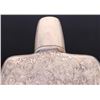 Image 3 : ANTIQUE JAPANESE STERLING SILVER ENGRAVED FLASK