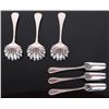 Image 2 : VINTAGE ASSORTED SUGAR & ARBOR SHELL SPOONS - (6)