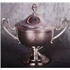 GREGGIO 0.800 SILVER LIDDED SUGAR BOWL