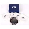 Image 1 : GREGGIO STERLING SILVER 6PC COASTER SET W/ BOX