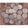 Image 1 : 90% RAINBOW TONE FRANKLIN HALF DOLLARS - LOT OF 20
