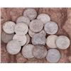 Image 1 : 90% RAINBOW TONE FRANKLIN HALF DOLLARS - LOT OF 20