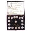 Image 1 : BEN FRANKLIN HALF DOLLARS OF 16 YEARS COMPLETE SET