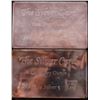 Image 4 : ASSORTED FINE SILVER BARS/ CARDS - (9)