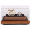 Image 1 : MICKEY MANTLE BASEBALL & .999 SILVER COIN W/ CASE