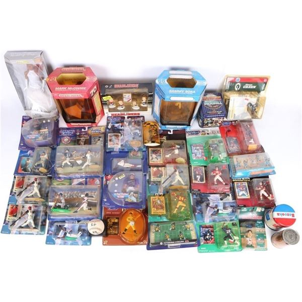 ASSORTED 90'S SPORTS COLLECTIBLES - (30)