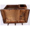 Image 3 : ANTIQUE STEAMER CHEST 24.00" X 20.00" X 22.50"