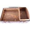 Image 6 : ANTIQUE STEAMER CHEST 24.00" X 20.00" X 22.50"