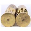 Image 3 : WWI 75MM ARTILARY SHELL TRENCH ART LOT OF 2