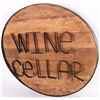 Image 2 : VINTAGE WOODEN "WINE CELLAR" DECORATIVE WALL PIECE