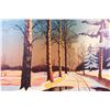 Image 3 : H.G. CZECHOWICZ TEMPERA ORIGINAL FOREST PAINTING