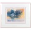 Image 1 : 1993 DIANE CLAPP BARTZ "THE RETREAT" WATERCOLOR