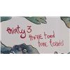 Image 2 : DON NEDOBECK SIGNED "THIRTY 3 THREE TOED..." PRINT
