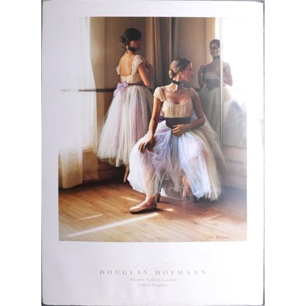 DOUGLAS HOFMANN 1945 BALLET DANCERS PRINT