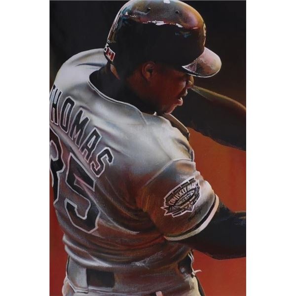 FRANK THOMAS ORIGINAL PAINTING BY GARY LONGORDO