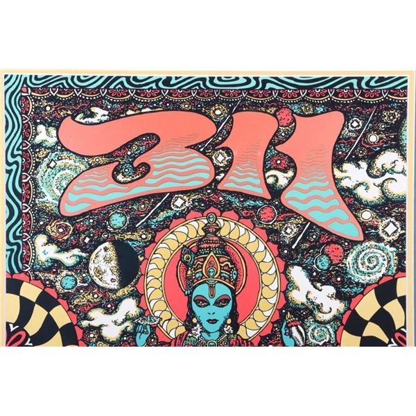 NATHANIEL DEAS SIGNED ARTIST PROOF 311 ART POSTER