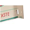 Image 3 : Coca-Cola "Fishtail" Porcelain Flange Sign