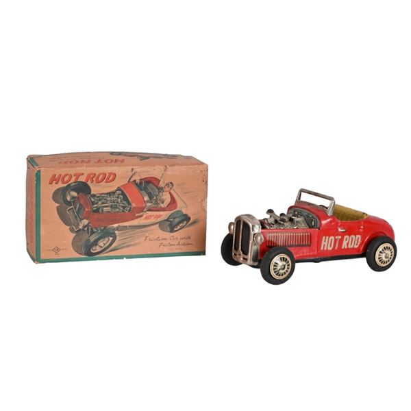 Hot Rod Century Friction Car Piston Action In Box