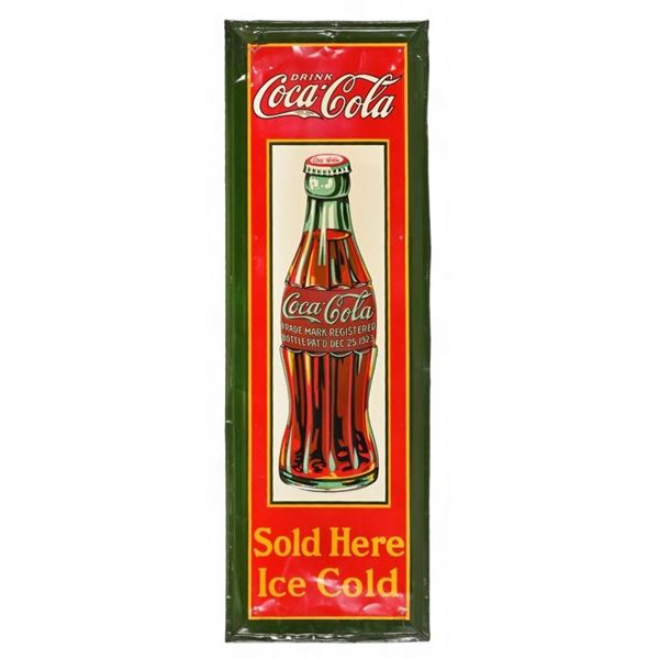 Coca-Cola Tin Advertising Sign