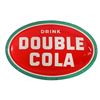 Image 1 : Double Cola Bubble Tin Advertising Sign